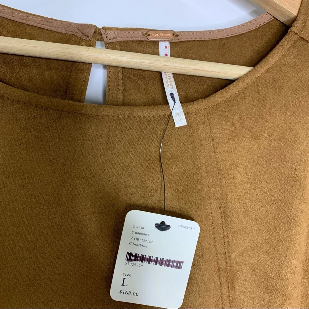 Free People Abbie Vegan Suede Dress - Picture 4 of 16